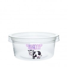 4oz (113g) PRINTED CLOTTED CREAM POT - 97MM